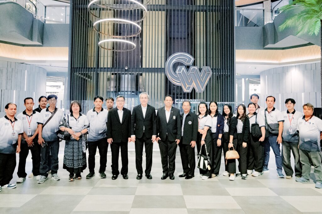 ซีดับเบิ้ลยู ทาวเวอร์ ต้อนรับ ม.มหิดล ดูงานมาตรฐาน LEED Platinum